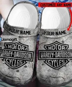 Custom Name Harley Davidson Crocs
