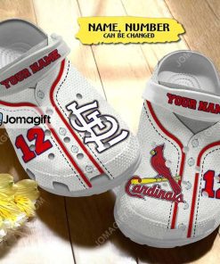 Custom Name St Louis Cardinals Crocs 2