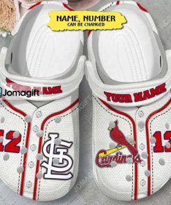 Custom Name St Louis Cardinals Crocs 3