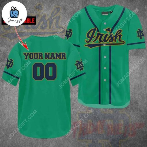 Custom Notre Dame Fighting Irish Baseball Jersey