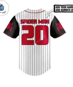 Custom Spider Man Baseball Jersey