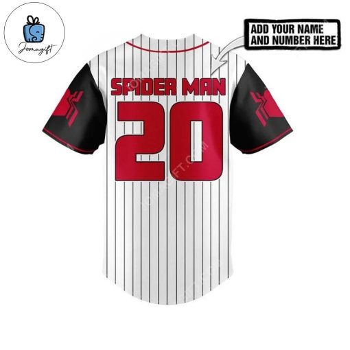 Custom Spider Man Baseball Jersey