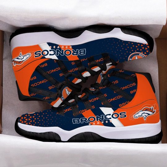 Denver Broncos Air Jordan 11 Sneaker shoes