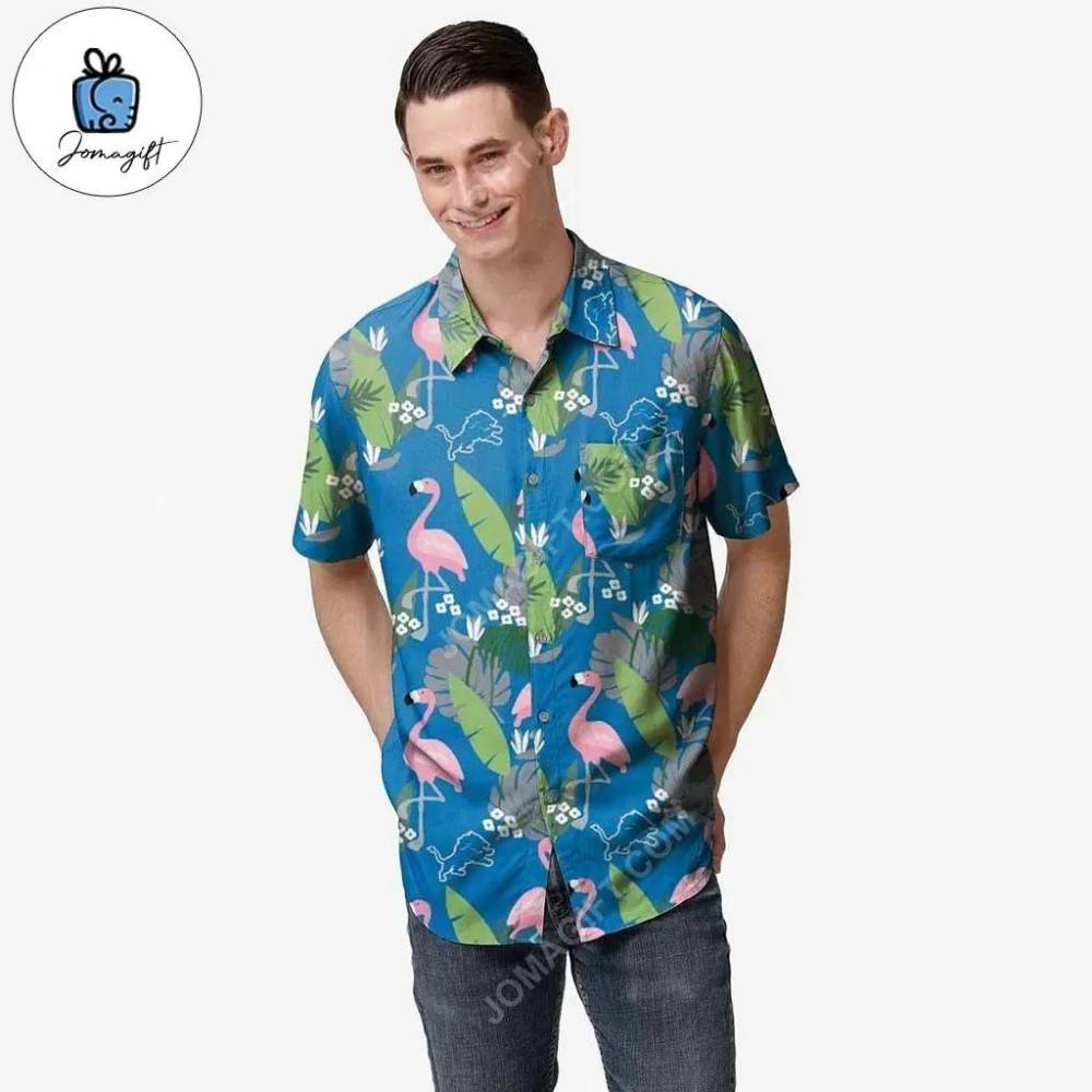 Detroit Lions Hawaiian Shirt - Jomagift