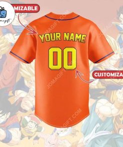Dragon Ball Z Customized Baseball Jersey