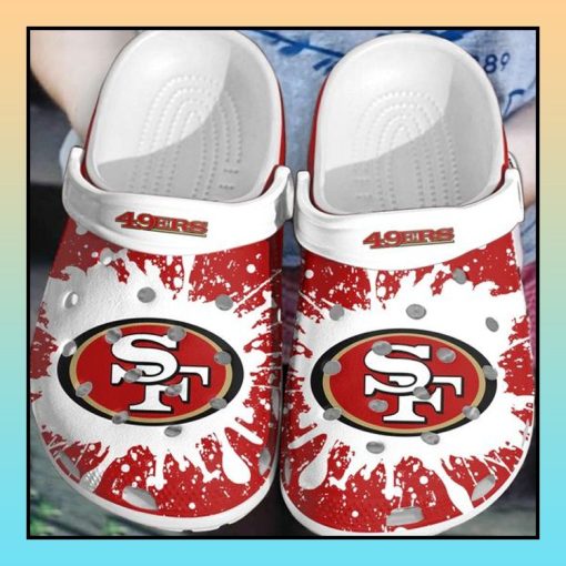 San Francisco 49ers Crocs Shoes