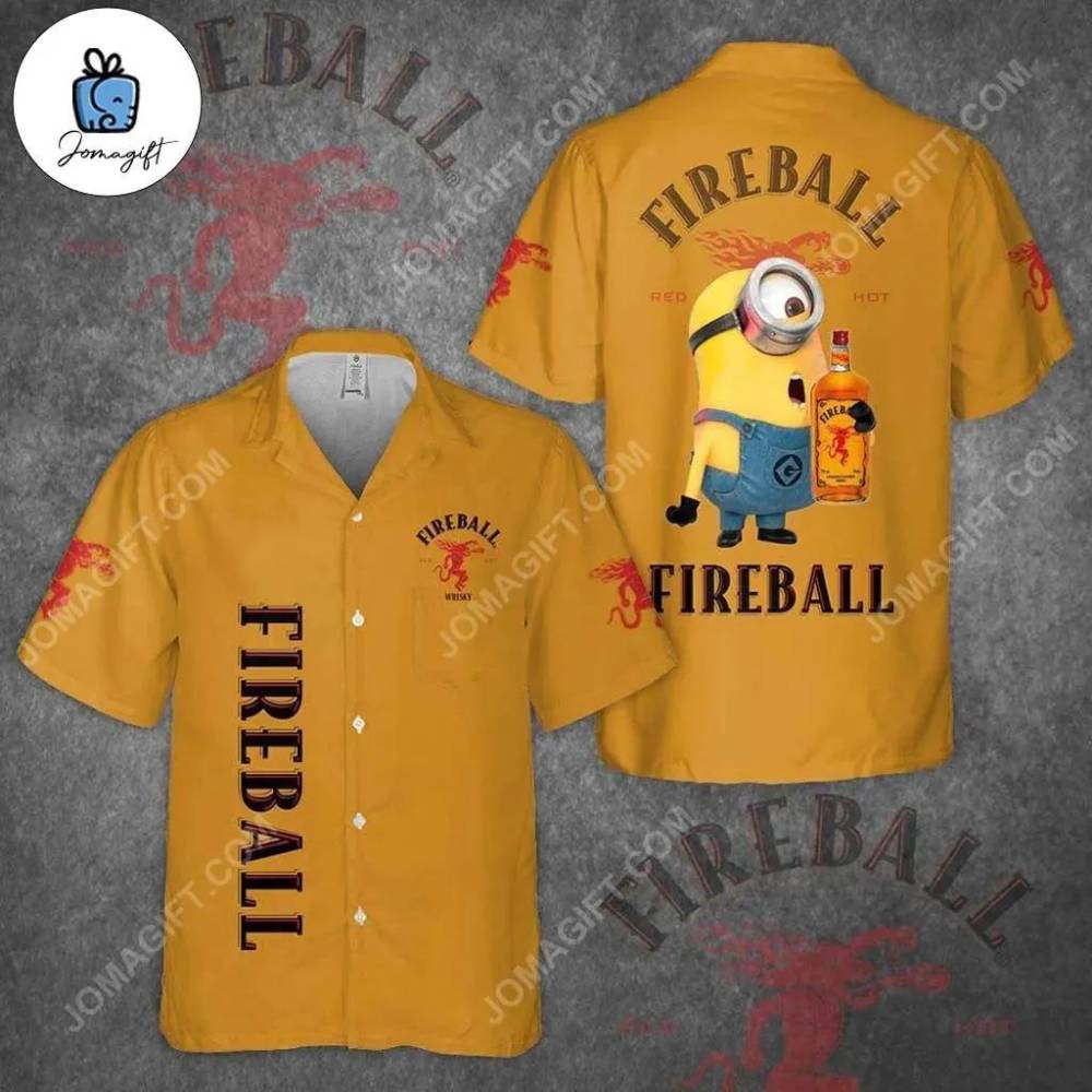 Fireball Minion Hawaiian Shirt 1 1