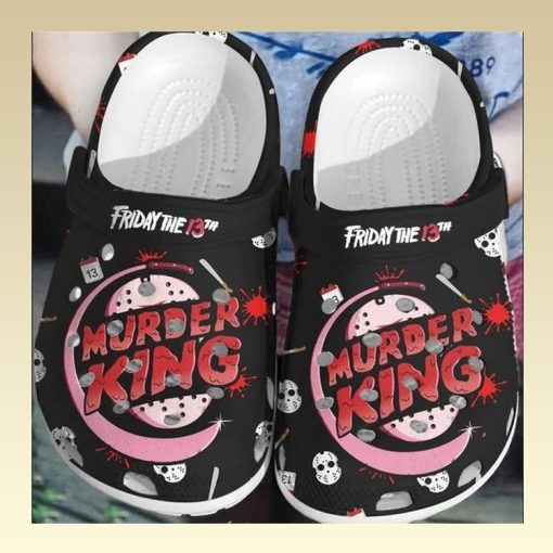 Friday The 13th Murder King Crocs Shoes