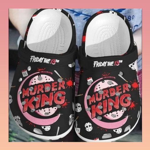 Friday The 13th Murder King Crocs Shoes