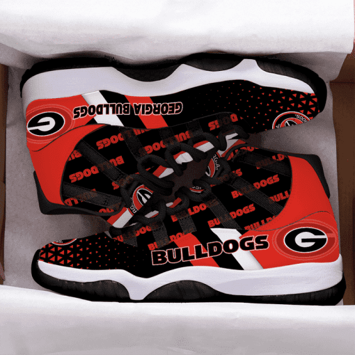 Georgia bulldogs air jordan 11 sneaker shoes