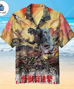 Godzilla Hawaiian Shirt 2 1