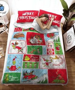 Grinch Merry Christmas Bedding Sets 3