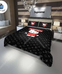 Hello Kitty Supreme Lv Luxury Bedding Sets 1