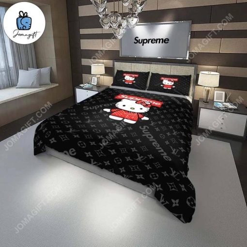 Hello Kitty Supreme Lv Luxury Bedding Sets
