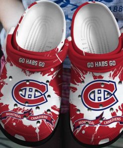 Montreal Canadiens Crocband Clog Shoes