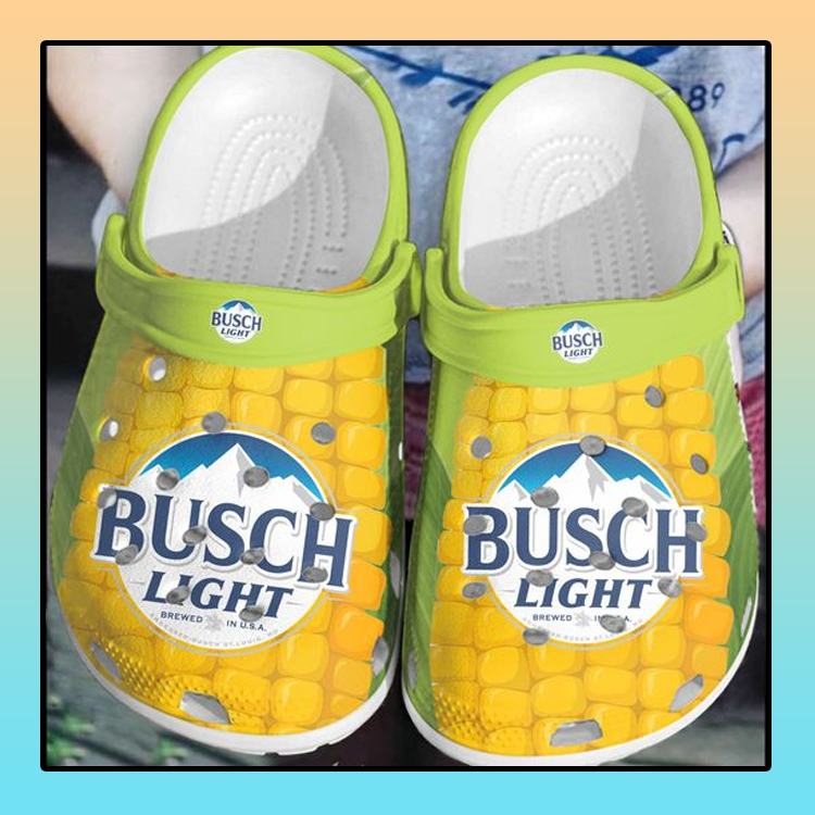 Busch light corn Crocs Shoes - Jomagift