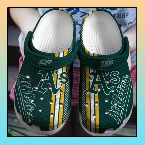 Oakland Athletics Crocs Shoes
