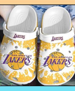 J1KuqaJs Los Angeles Lakers crocs clog crocband4 3