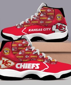 Kansas City Chiefs Air Jordan 11 Sneaker shoes