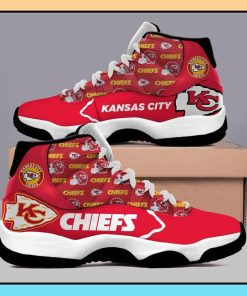 Kansas City Chiefs Air Jordan 11 Sneaker shoes1