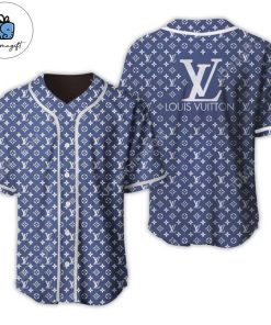 Louis Vuitton Luxury Brand Baseball Jersey 1