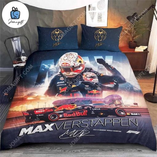 Max Verstappen Red Bull Racing Bedding Sets