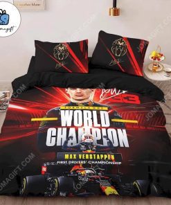 Max Verstappen Red Bull World Champion Bedding Set