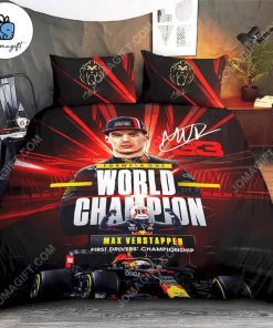 Max Verstappen Red Bull World Champion Bedding Set