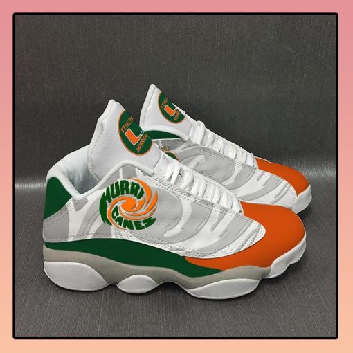 Miami Hurricanes University of Miami form Air Jordan 11 Sneaker shoes