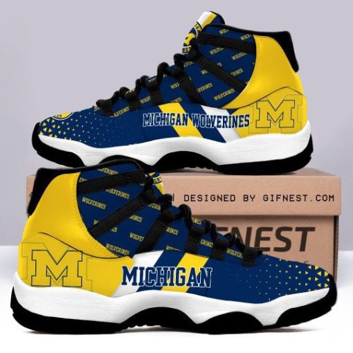 Michigan Wolverines Air Jordan 11 Sneaker shoes