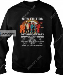 New Edition 44Th Anniversary 1978 2022 Thank You For The Memories Shirt 1