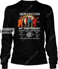 New Edition 44Th Anniversary 1978 2022 Thank You For The Memories Shirt 2