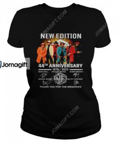 New Edition 44Th Anniversary 1978 2022 Thank You For The Memories Shirt 3