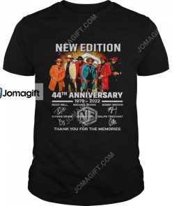 New Edition 44Th Anniversary 1978 2022 Thank You For The Memories Shirt 4