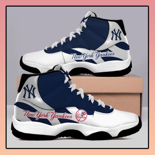 New York Yankees Air Jordan 11 Sneaker shoes