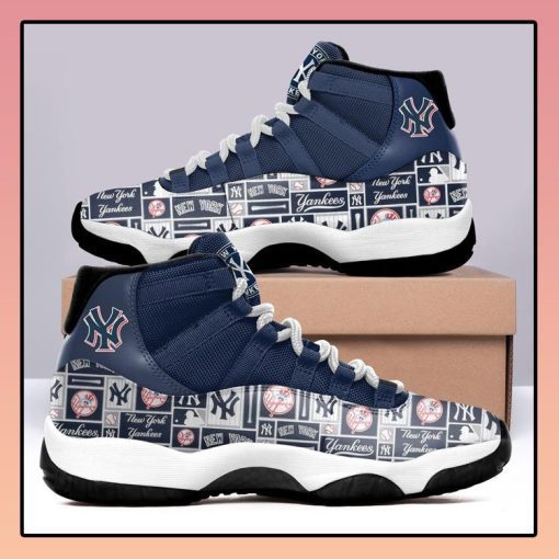 New York Yankees MLB Air Jordan 11 Sneaker Shoes Limited Edition