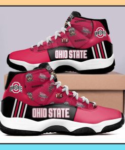 Ohio State Buckeyes Air Jordan 11 Sneaker shoes1