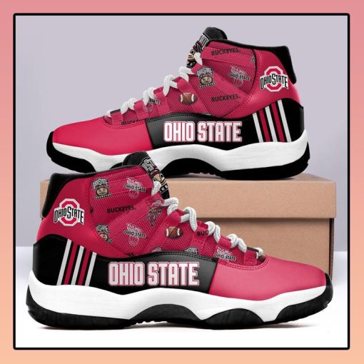 Ohio State Buckeyes Air Jordan 11 Sneaker Shoes Limited Edition