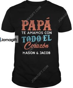 Papa Te Amamos Shirt 4