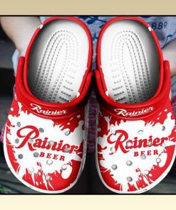 Pgo4Pueq 18 Rainier Beer Crocs Crocband Shoes 1