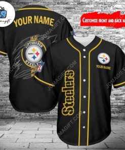 Pittsburgh Steelers baseball jersey 1