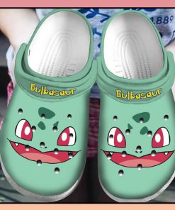 Pokemon Bulbasaur Crocband Clog Shoes 2 1