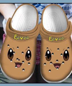 Pokemon Eevee Crocs Shoes