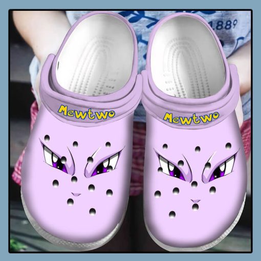 Pokemon Mewtwo Crocs Shoes