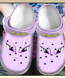 Pokemon Mewtwo Crocs Shoes