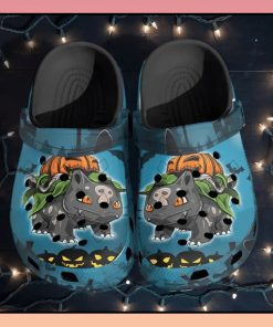 Q9qAkmh7 Bulbasaur Pumpkin Halloween Crocs Crocband shoes3