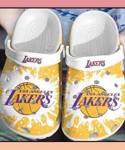 S7P2eruN Los Angeles Lakers crocs clog crocband3 3
