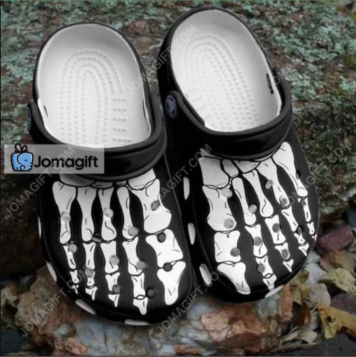 Skeleton Feet Crocs