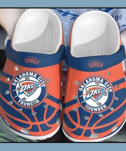 Thunder oklahama city Crocs Shoes