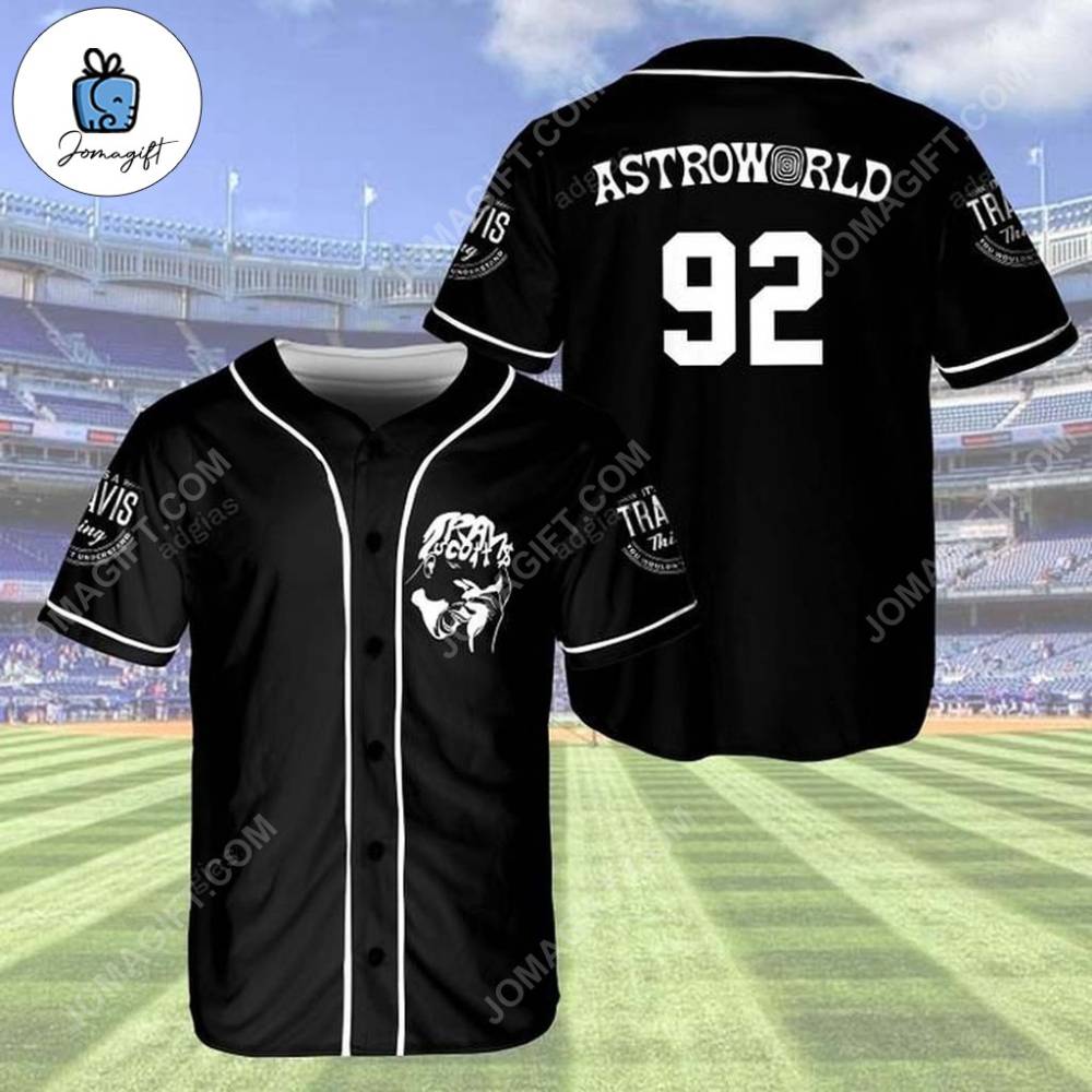 Travis Scott Astroworld Baseball Jersey